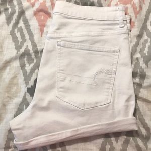 American Eagle super high waisted shorts.